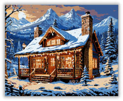  Havas Hegyi Varázslat - számfestő készlet