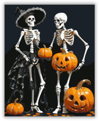  Csontvázas Őrszemek - számfestő készlet