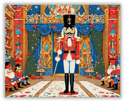  Diótörő Ünnepi Harmónia - számfestő készlet