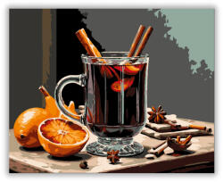  Fűszeres Téli Hangulat - számfestő készlet