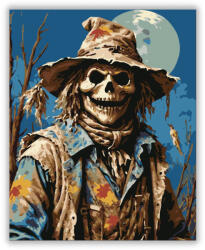  Holdfényes madárijesztő - számfestő készlet