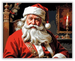  Kandalló Melletti Téli Mese - számfestő készlet