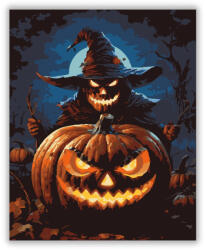  Rémes Halloween éj - számfestő készlet