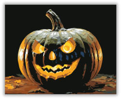  Kísérteties fények Halloween-kor - számfestő készlet