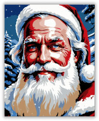  Télapó Mosolya - számfestő készlet