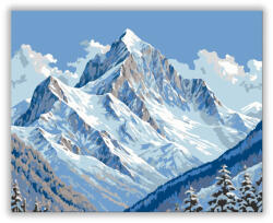  Hóborította Magaslatok - számfestő készlet