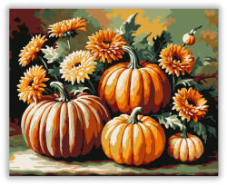  Őszi Tökös Varázslat - számfestő készlet