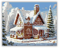  Mézeskalács Téli Csoda - számfestő készlet