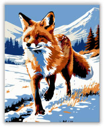  Fenséges Vörös Róka - számfestő készlet