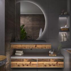 Daramio Kerek tükör LED világítással E4 100x130 cm