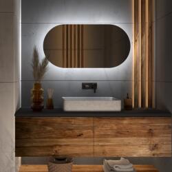 Daramio Atipikus tükör LED világítással G4 140x50 cm