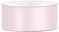  Szaténszalag, világos púderrózsaszín, 25mm/25m (1 db / 25 lm) (TS25-081PJ)