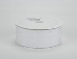  Törtmintás szalag - fehér - csinaldmagadshop