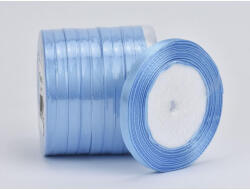  Világoskék szatén szalag 6mm 10 tekercs - OKOSÁR! - csinaldmagadshop