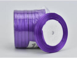  Sötétlila szatén szalag 6mm 10 tekercs - OKOSÁR! - csinaldmagadshop