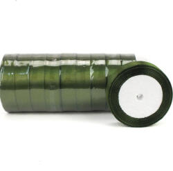  Fenyőzöld szatén szalag 2cm 10 tekercs - OKOSÁR!
