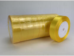  Sárga szatén szalag 2cm 10 tekercs - OKOSÁR! - csinaldmagadshop