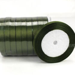  Fenyőzöld szatén szalag 10 tekercs - OKOSÁR! - csinaldmagadshop