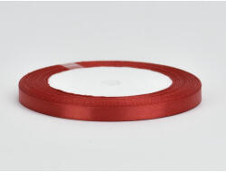  Piros szatén szalag 6mm x 22méter - csinaldmagadshop