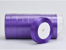  Sötétlila szatén szalag 2cm 10 tekercs - OKOSÁR! - csinaldmagadshop