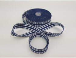  Kétoldalas szalag 2, 5cm matrózkék - csinaldmagadshop