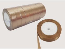  Dió színű szatén szalag 2cm 10 tekercs - OKOSÁR! - csinaldmagadshop