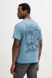 Lacoste pamut póló férfi, nyomott mintás, TH0288 - kék XL