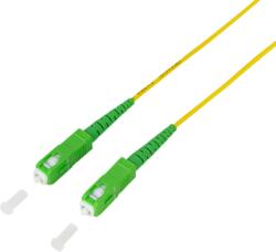 LogiLink Fiber szimplex patch kábel, OS2, SM G. 657. A2, SC/APC-SC/APC, 0, 5 m (FPSSC00) - bevachip