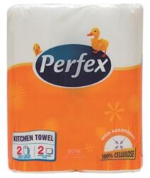Perfex Háztartási papírtörlő kéztörlő 2 rétegű 2 tekercs/csomag 50 lap Boni Perfex (59948) - irodasziget
