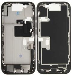 Apple iPhone 16 Pro - Ramă mijlocie + Butoane de pornire + Volum (Black Titanium), Black Titanium