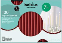 Bolsius Kúp 100Db 22X240 Bordó Gyertya Ral