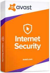 Avast Internet Security 5 eszköz, 2 év, prw. 5.24m