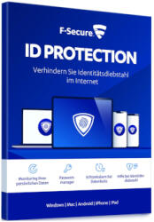 F-Secure ID Protection 5 eszköz, 1 év, FCKRBR1N005E2