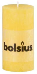 Bolsius Rustic Henger 68X130 Sárga Gyertya