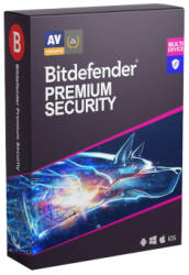 Bitdefender Premium Security 5 eszköz, 2 év