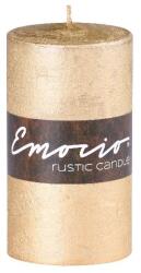 Emocio Rustic Emocio Rusztikus Henger Arany Gyertya 60X110Mm