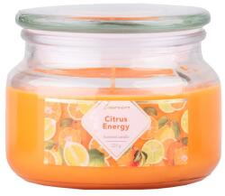 Emocio Üveg 100X79 Mm Üvegfedővel Citrus Energy Illatgyertya - Af5914 (3588C)