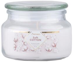 Emocio Üvegbe Töltött Illatgyertya Soft Cotton Üvegfedéllel 100X79Mm