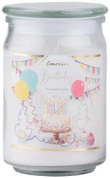 Emocio Illatos Gyertya Emocio Születésnap 93×142 Mm Üvegfedéllel