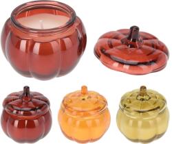  Üvegbe Töltött Illatgyertya - Tök, Vegyes Színek