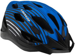 Dunlop Casca pentru bicicleta, marime L, curele Velcro, reglabila, circumferinta 58-61 cm, albastra