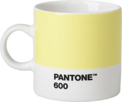 Copenhagen Design Cană pentru espresso Pantone 120 ml galben deschis (101040600)