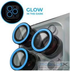 XPRO Luminous Prémium Kameravédő Üveg Apple iPhone 16 Pro / Apple iPhone 16 Pro Max készülékhez - Kék - mobil-box