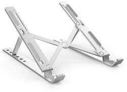 WPOWER Hordozható, alumínium laptop állvány, ezüst (SUNS0020-S) - wpower