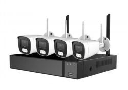 Secutek SLG-LW8MC84B1 WiFi kamerakészlet - 4x 8MP kamera, NVR
