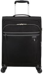 Samsonite AEROSPIN fekete, négykerekű bővíthető kis bőrönd 153539-1041 - minosegitaska