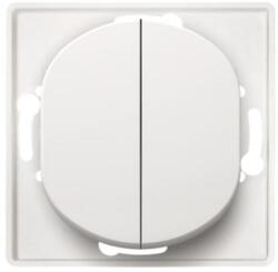 ALING-CONEL EON 106+6 dupla váltókapcsoló 10A keret nélkül fehér E6072.0 (E6072.0)