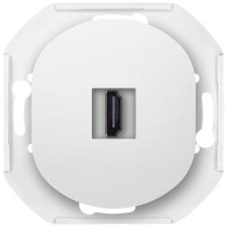 ALING-CONEL EON 1xHDMI csatlakozó aljzat Keystone keret nélkül fehér E6163.0 (E6163.0)