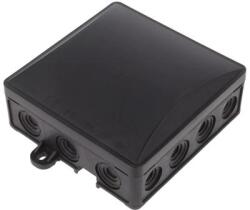 Pawbol kötődoboz falon kívüli 90x90x40 mm fekete IP54 A. 0064C (A.0064C)