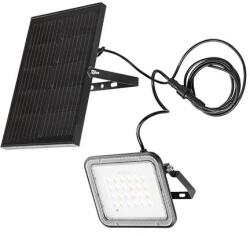 Rábalux Melk kültéri szolár LED fali lámpa 6, 5W CCT fekete L19cm IP65 77141 (77141)